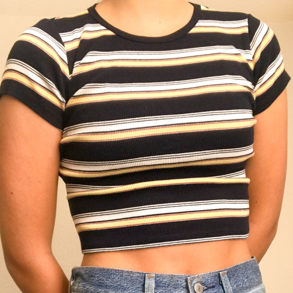 Brandy Melville Striped T-Shirt (one size)